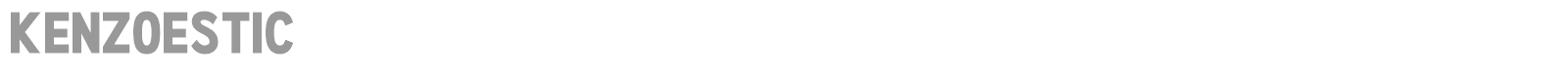 Kenzoestic font preview